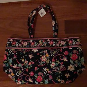 Vera Bradley Grand Tote in Ribbons Style